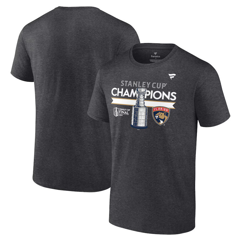 2024 Nhl Stanley Cup Champions Florida Panthers T-Shirt No. 19 Tkachuk 16 Barkov Short Sleeve