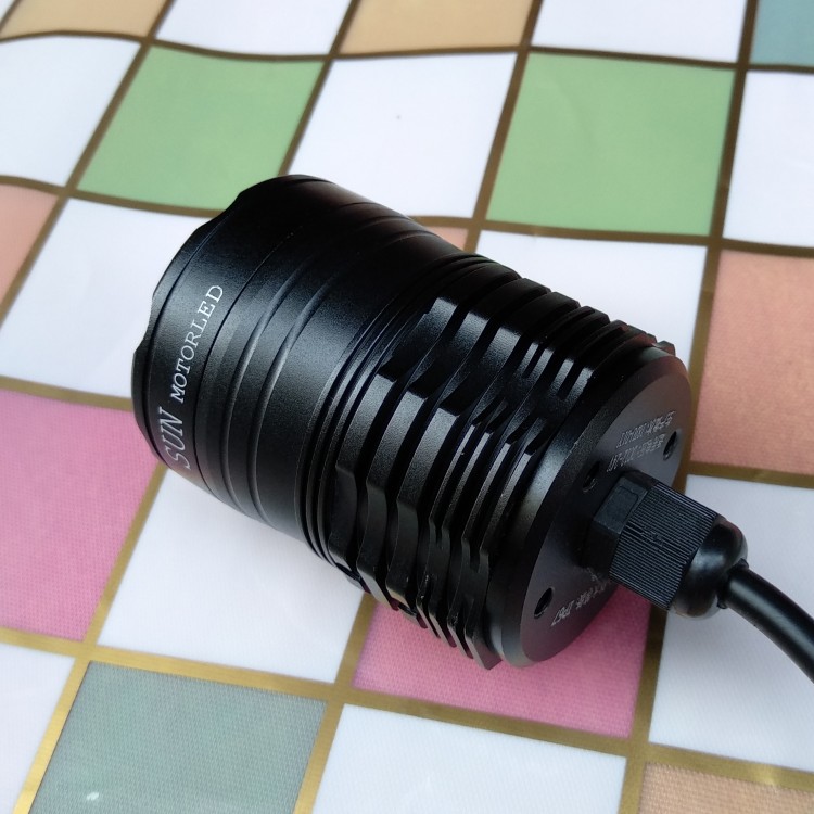 Đèn xe máy sửa đổi đèn pha xe điện điện xe máy led đèn pha siêu sáng đèn chiếu sáng nhấp nháy 12V - Đèn xe máy đèn led xe sirius
