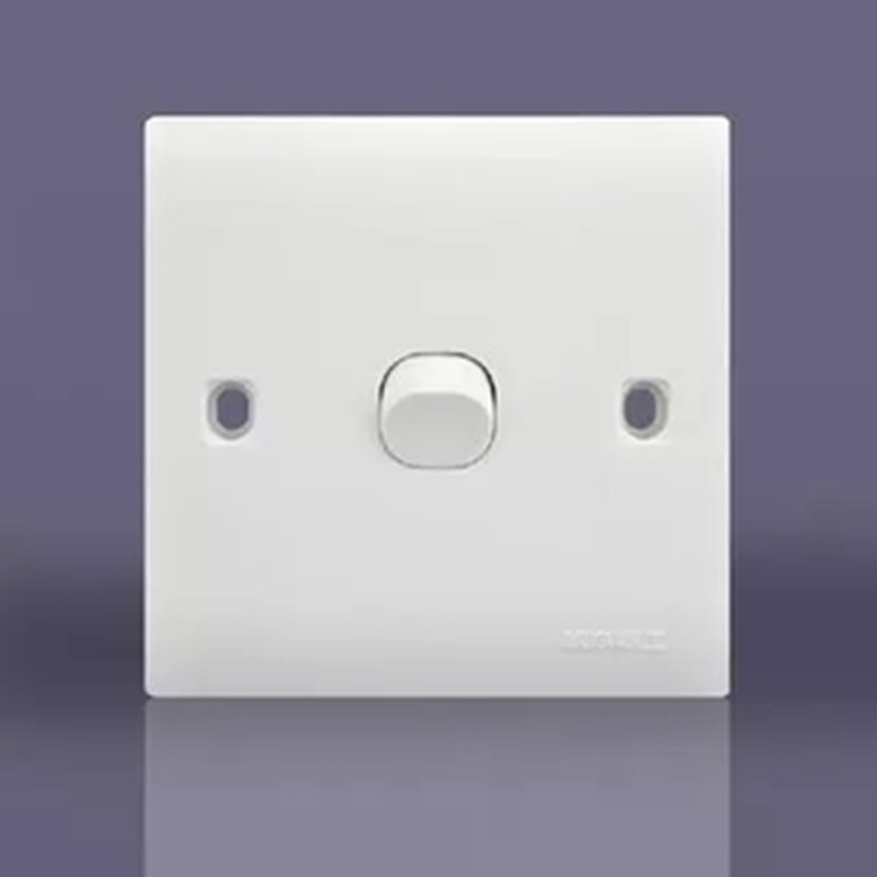 Matsumoto 86 type one single open double cut nail switch old-fashioned one open double small button wall switch panel