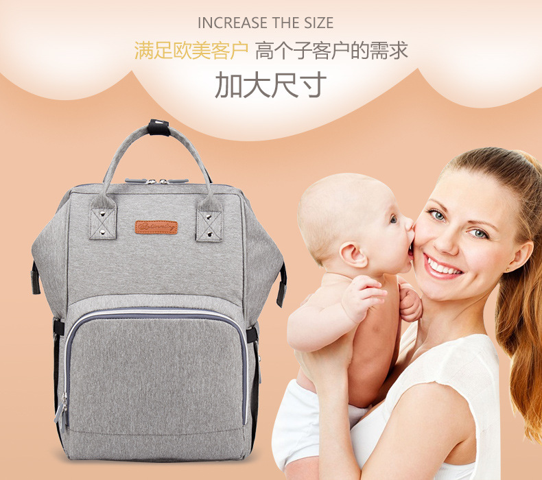 Túi đựng xác ướp đa chức năng Công suất lớn Túi đựng xác ướp Túi đeo vai mẹ mới nâng cấp sét túi đựng đồ cho mẹ và bé