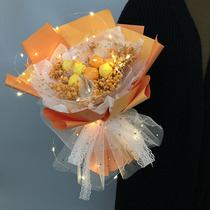 Creative bouquet girlfriend birthday gift romantic gypsophila candy bouquet gift for girlfriend girlfriend children