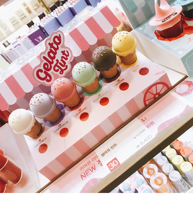 Đặc biệt cung cấp thefaceshop Philippines cửa hàng thơ kem mousse mờ nhung nhuộm môi lỏng chất lỏng son bóng - Son bóng / Liquid Rouge 	son bóng tint	