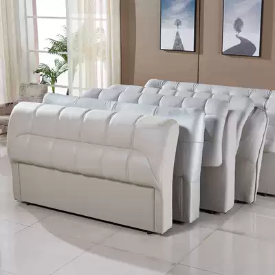 2021 new bed head board soft bag double bed head simple bed head backrest soft bag integrated leather bed head custom bed head