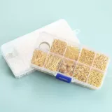 Сделай ручной работы ручной работы, открытое кольцо девятиправочная шарнирная штифта для шариковой штифт, пряжка для пряжки омаль