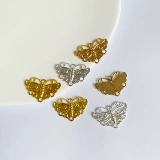 Металлическая подвеска в форме цветка с кисточками, китайская шпилька, аксессуар для волос, аксессуары, золотой цвет