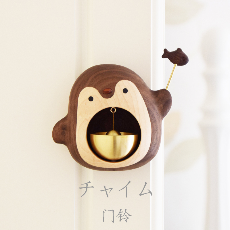 Suction gate style wind Suzuki in door reminder open door cute doorbell hanging decoration Entrance Creative New Year Jo Relocation New Residence Gift