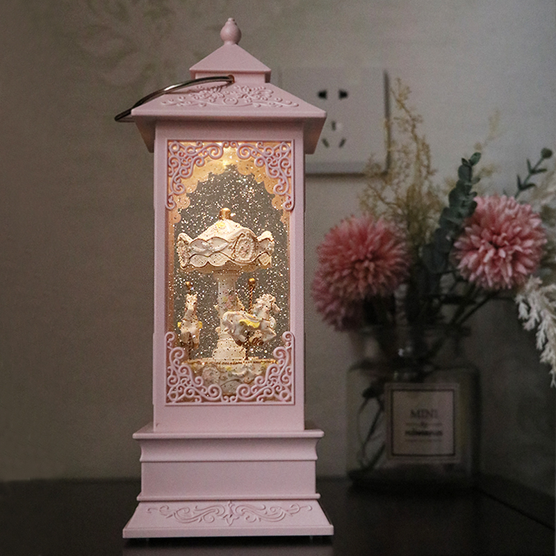 Carousel Music Box Sky City Music Box Creative Romantic Birthday Gift For Girls Girl Girlfriends