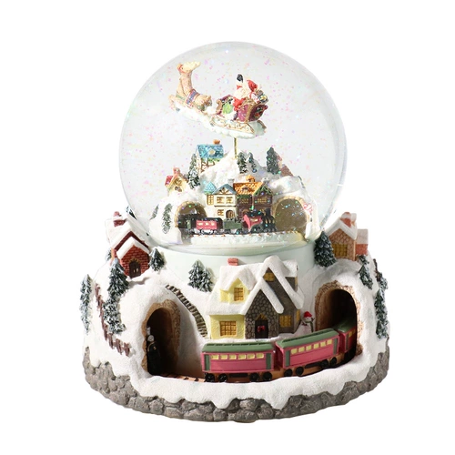 Музыкальная шкатулка, детский рождественский поезд, подарок на день рождения