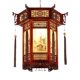 Chinese-Style Antique Imitation Solid Wood Chandelier, Hexagonal Temple and Ancestral Hall Lantern, Retro Hotel, Teahouse, Hotel Corridor, Balcony Chandelier