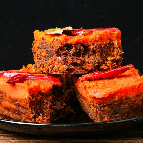 蜀姑娘 Горячий горшок дно 420G*2 Маленькая упаковка авокадо острый Сычуань Аутентичный Дом Хотпот Семейный приправа.