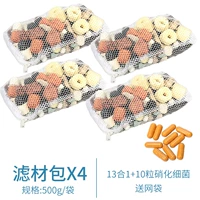 13 -1 в -1 мешок для материала фильтра (4 кот) +10 зерно нитрифицирующих бактерий