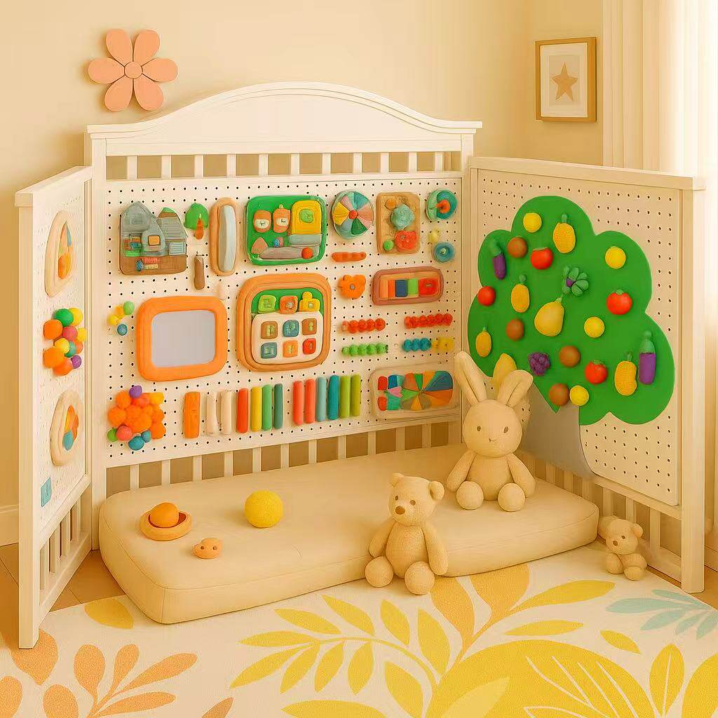 Montessori Early Education Busy Board DIY Accessories Toys