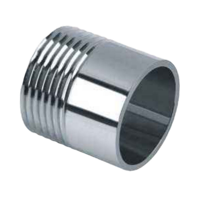 304 stainless steel single head silk 201 outer thread single head outer thread 4 points 6 points welded single head wire external tooth water pipe joint