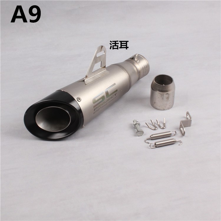 Xe máy thể thao tông màu R6 ninja nhỏ ZX6R Huanglong 600 Yongyuan 350CBR500 ống xả đường phố chiên - Ống xả xe máy pô xe wave alpha