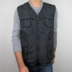 Mùa thu và mùa đông mới xuống cotton trung niên vest nam vest vai cha tải cotton vest ngoài trời vest ao ba lo nam Áo vest cotton