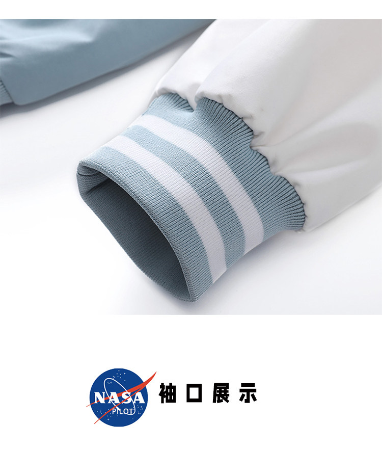 Показать Wo костюм 【百亿补贴】nasa官网春秋潮牌棒球服男女新款宽松情侣夹克外套潮