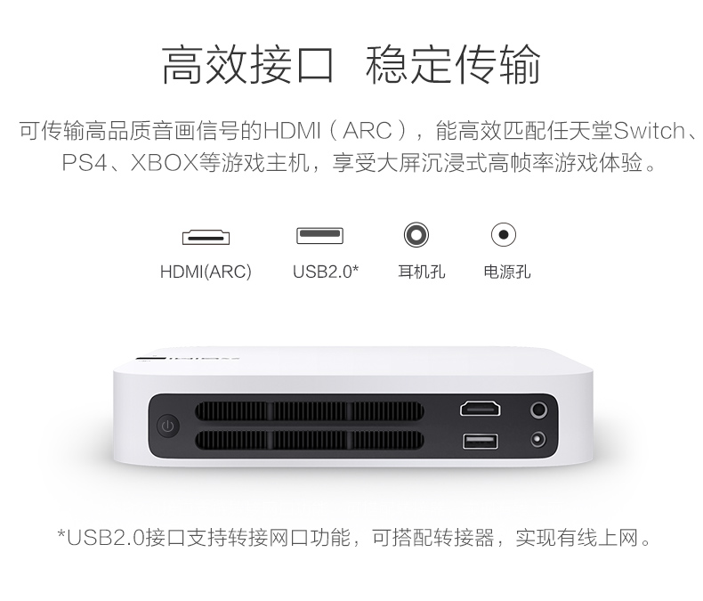 [Spot] Extreme Meter Z6 Không có TV Màn hình 1080 Máy chiếu gia đình thông minh Không dây HD 3D Rạp hát