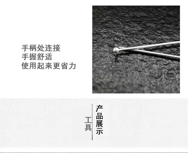 Dụng cụ gốm Kim loại Fork Fork Repair Tool Tool Tool Tool Tool Scraper Tool DIY Model Soft Clay Clay - Công cụ tạo mô hình / vật tư tiêu hao