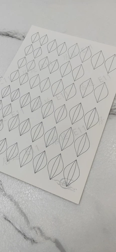 Juyan e запутанный шаблон для бумаги для бумаги цветочной булочки -картонное рисунок рисунок 350GA4 Белая карта бумага для бумаги ручной работы, оригинальный дизайн, оригинальный дизайн