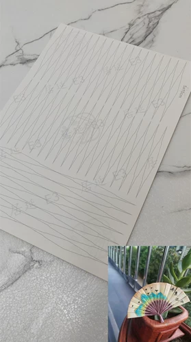 Juyan e запутанный шаблон для бумаги для бумаги цветочной булочки -картонное рисунок рисунок 350GA4 Белая карта бумага для бумаги ручной работы, оригинальный дизайн, оригинальный дизайн