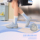 Женская спортивная обувь Swan shoes 361, коллекция 2025 года, летняя сетчатая дышащая легкая повседневная обувь для папы на тонкой подошве, женская обувь mini 2