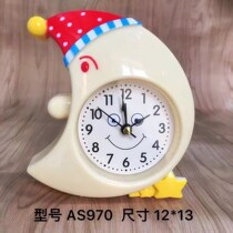 New multifunctional alarm clock for children children cartoon cute boy student voice intelligent bedside alarm clock