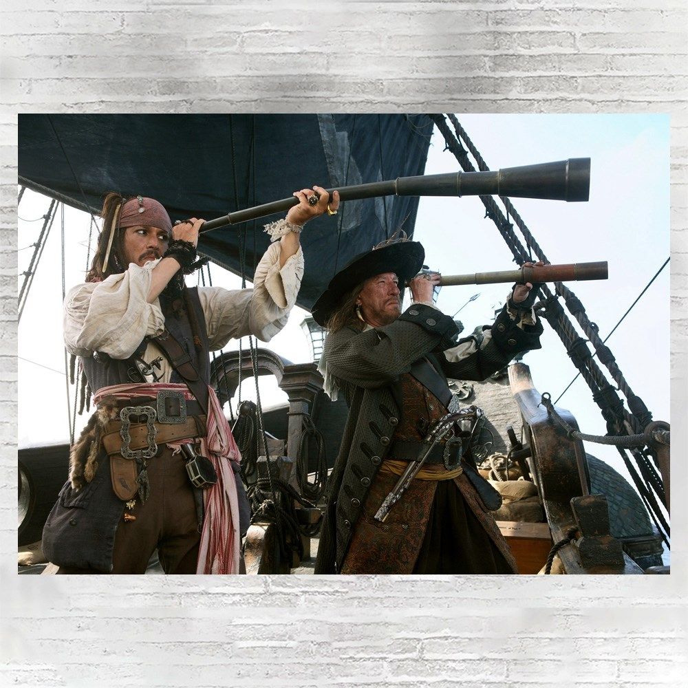 Depp Johnny Depp Caribbean Pirate Poster High Definition Photographic Paper Decoration Painting a2a09a22