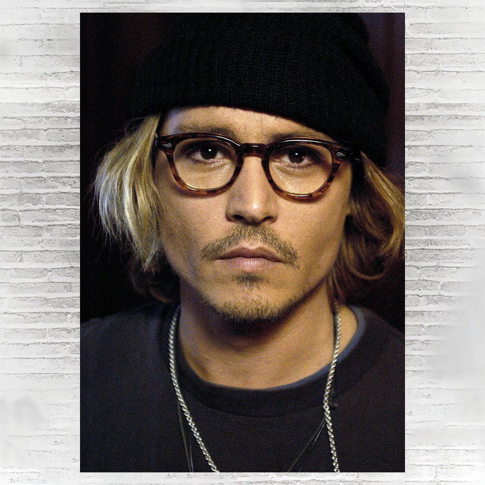 Depp Johnny Depp Caribbean Pirate Poster High Definition Photographic Paper Decoration Painting a2a09b20