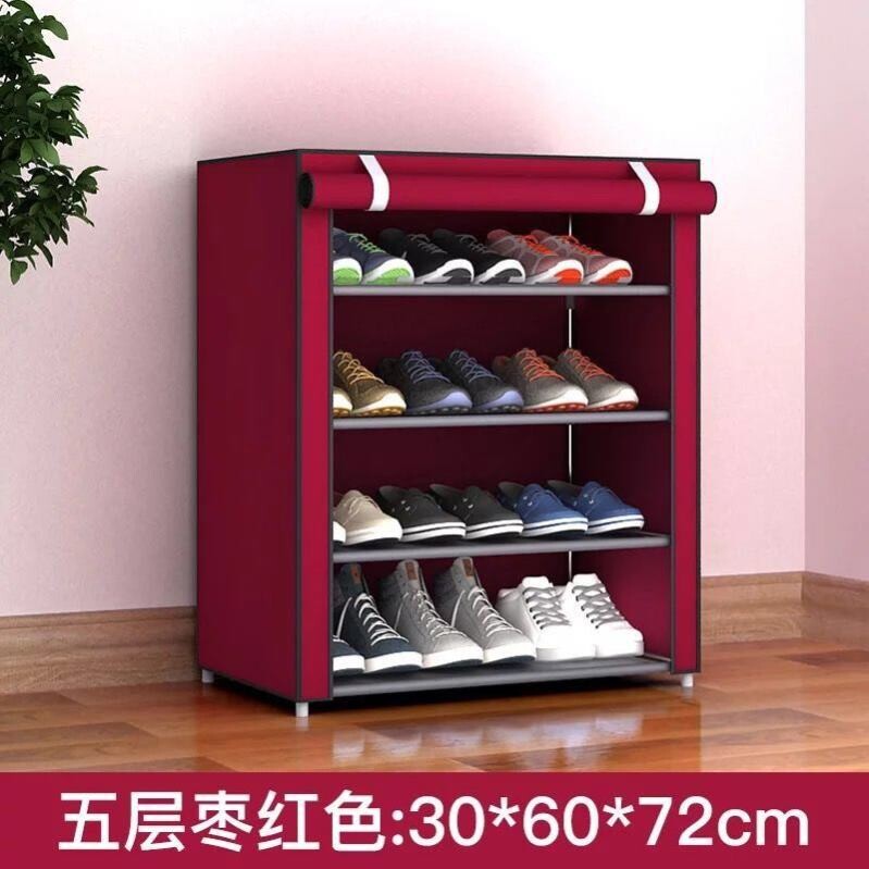 Simple doorway multilayer dust-proof province space dormitory 13 cm shoe rack storage deviner home economy type small shoe cabinet