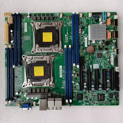 Ultra-Micro Original X10DRL-LN4 dual-channel C612 server motherboard integrated network card 2011-pin E5-2600V3