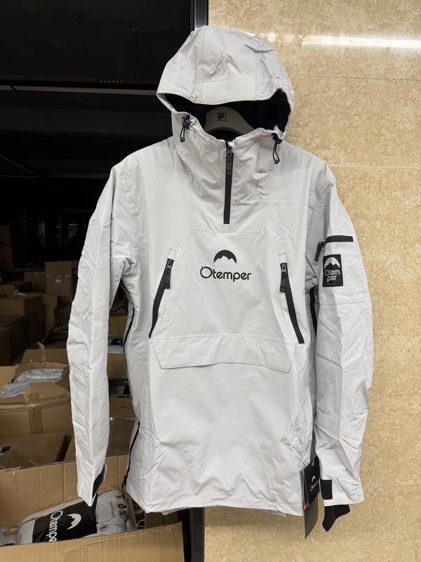 Otemper Ski Suit, Same Style for Men and Women, Hooded, Waterproof, Windproof, Thickened Ski Suit, Pullover Style