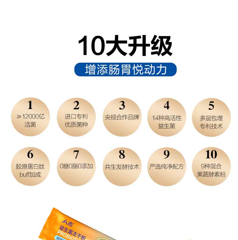A态 复合益生菌冻干粉 20袋 图4