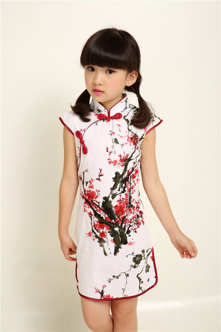 Одежда Cheongsam Children-девочка, детское платье в китайском стиле OTHER / Other 