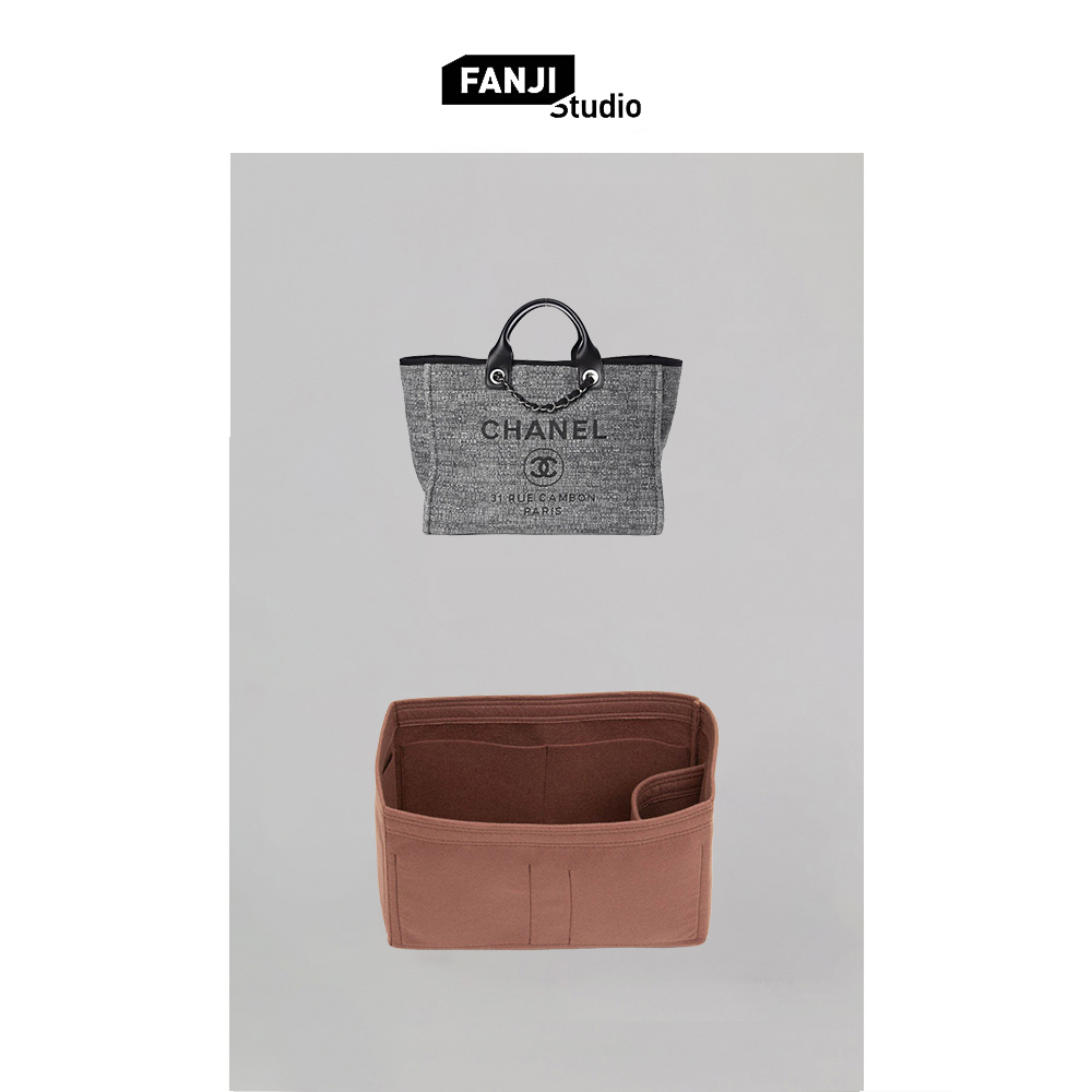 Suitable for small fragrant bag Tote canvas beach bag handbag wool felt liner bag Fanjing FANJI Custom