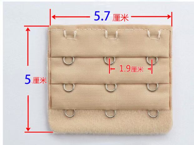 3 hàng 3 khóa 3 hàng 3 khóa với áo ngực và khóa lưng dài Khóa mở rộng đồ lót Khóa mở rộng Khóa chống trượt Khóa dây đeo vai chống trượt áo ngực nữ
