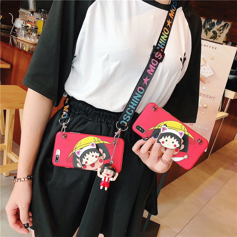 网红款可爱卡通小丸子苹果Xs Max手机壳ipho