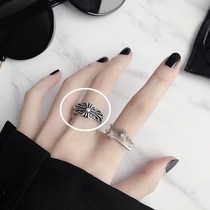 Mens size set of middle finger child ring Hipster thumb opening adjustable couple style personalized index finger