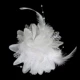 Phụ kiện lông vũ lưới cổ tay corsage hiển thị phụ kiện tóc đính cườm Hàn Quốc hoa cưới trâm cài đầu vải đa năng - Trâm cài