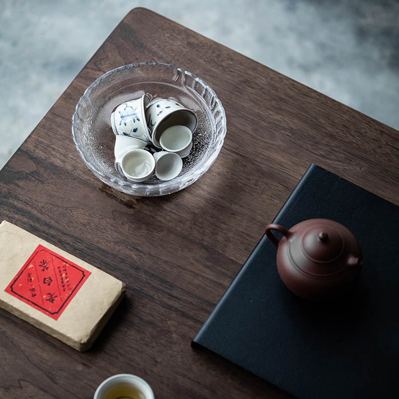Vegetation school Japanese hammer with thick glass wash to big bowl tea cylinder dry terms for wash bowl of water jar fruit salad bowl