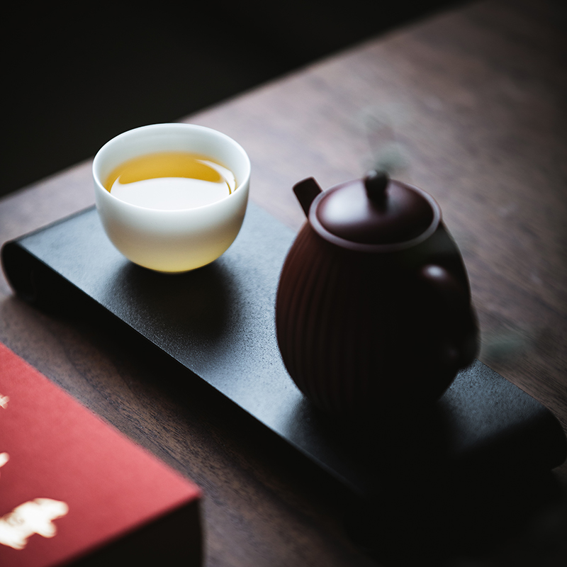 Vegetation school hand under the glaze color white porcelain cup sample tea cup, small cup master cup ceramic kung fu tea cup bowl