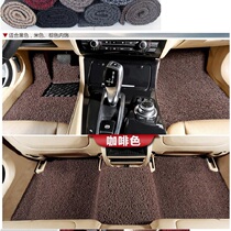 Can cut wire ring carpet floor mat living room bathroom door mat non-slip waterproof pvc foot mat car trunk mat