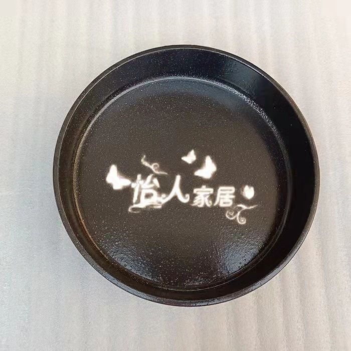 Export bestselling Korean enamel cast iron barbecue barbecue steak steak steak steak steak meat pot household use