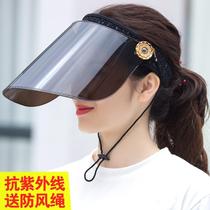Rain-hat-riding electric car Rain-proof windproof hat men and women bicycling sun visor shield rain hat anti-UV sun protection hat