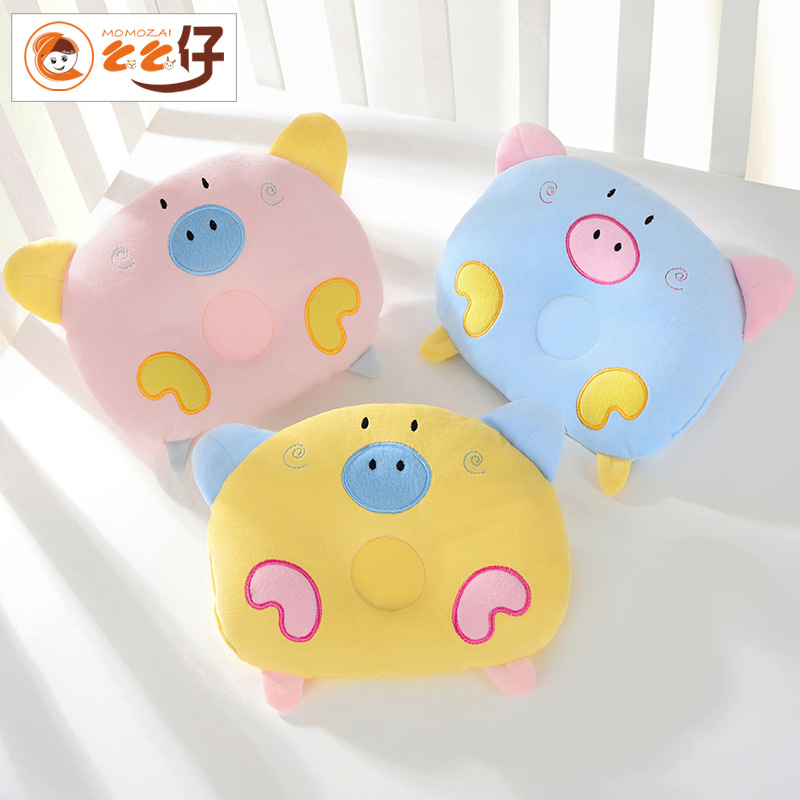 Newborn infant child styling pillow male and female baby correcting anti-partial head fixed pillows 0-1 years old mother and baby