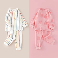 Улыбающаяся радуга + розовая голова кролика