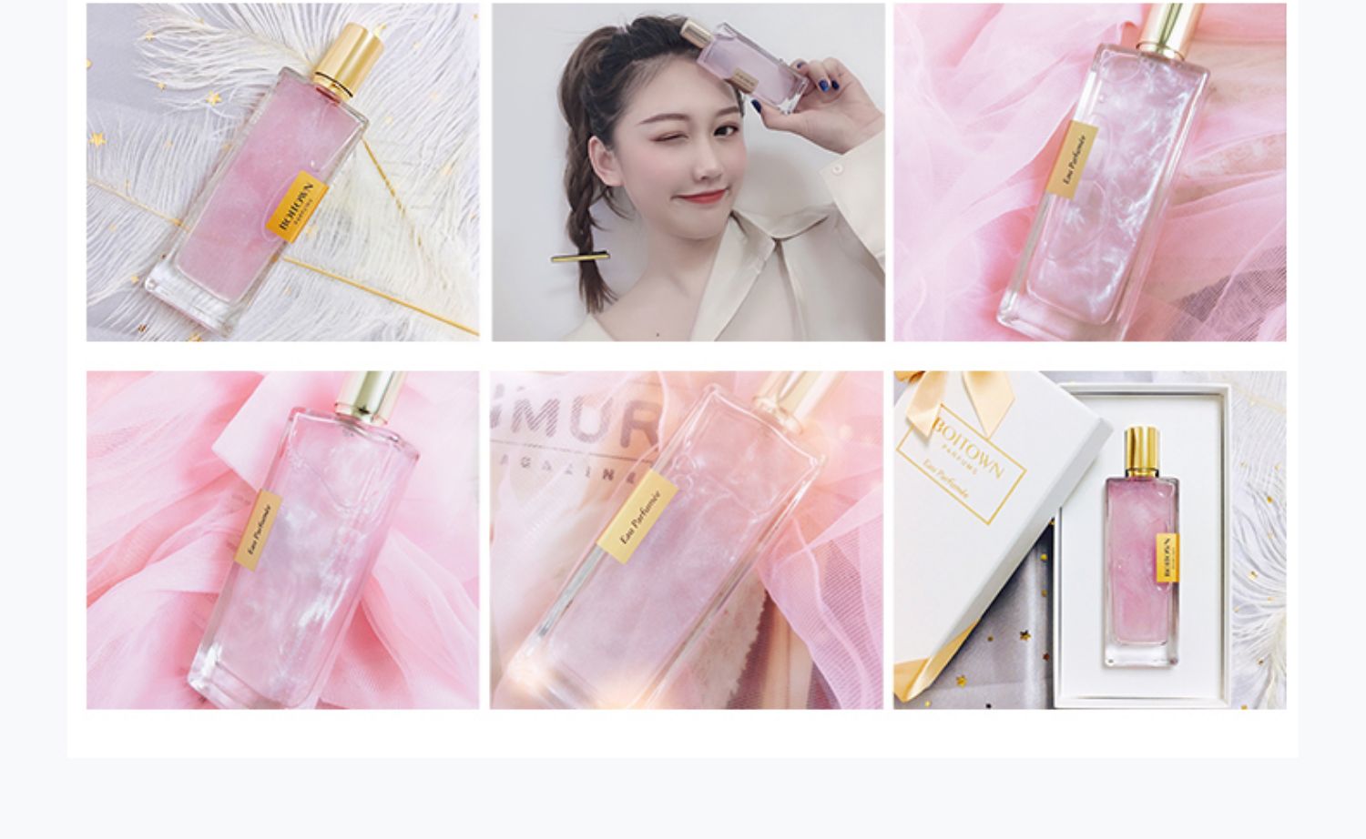 Li Jiaqi khuyên dùng nước đá Xi Li Liu Sha Jin nước hoa nữ Kapali muối sữa Miss Shili đào hoa vàng - Nước hoa dau thom