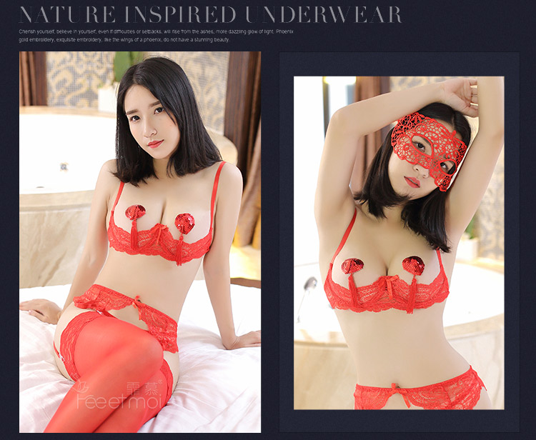 Chín màu liền kề phụ kiện đồ lót gợi cảm hình trái tim tua rua vô hình dán áo ngực giọt máu đam mê cung cấp Sao dán ngực silicon bơi không thấm nước