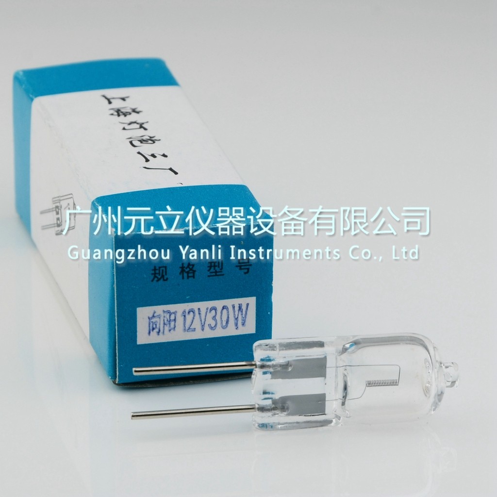 Shanghai Jingke 12V30W vertical wire 752N 754N 722N tungsten lamp visible spectrophotometer bulb