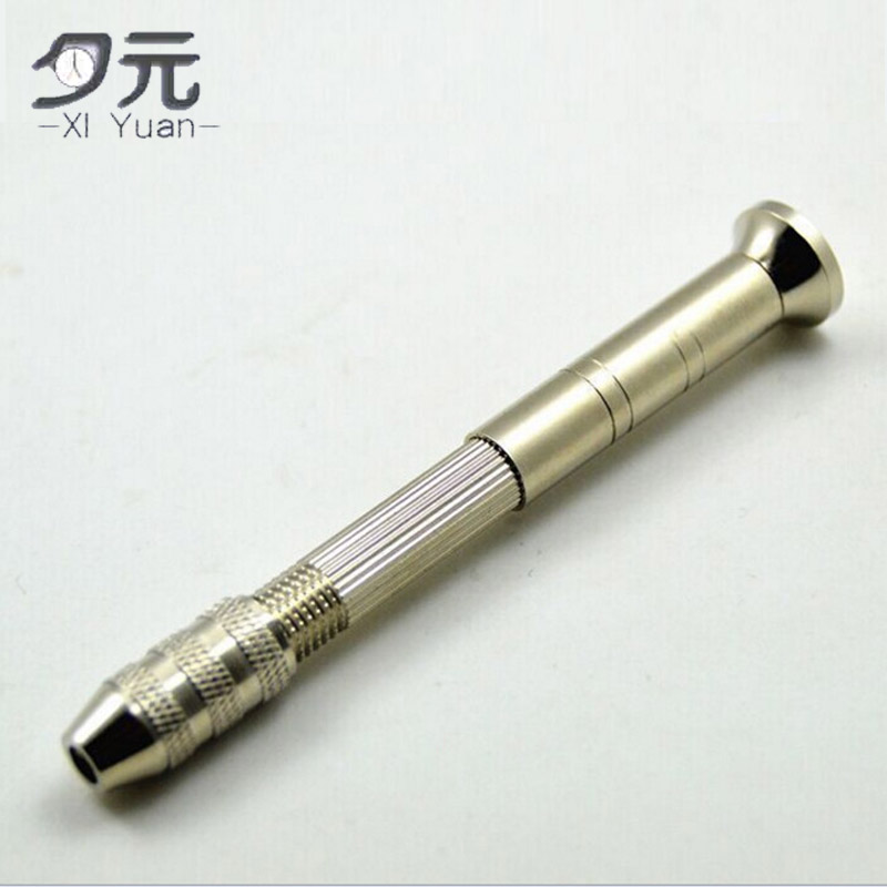 Hand twist drill Holder Hand drill reaming drill Wen play tool Punching electric drill tool Watch repair tool