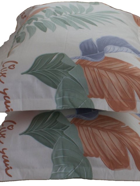 A pair of pure cotton pillowcases 100% cotton thickened adult large size 50X80 single child small pillowcase 48X74